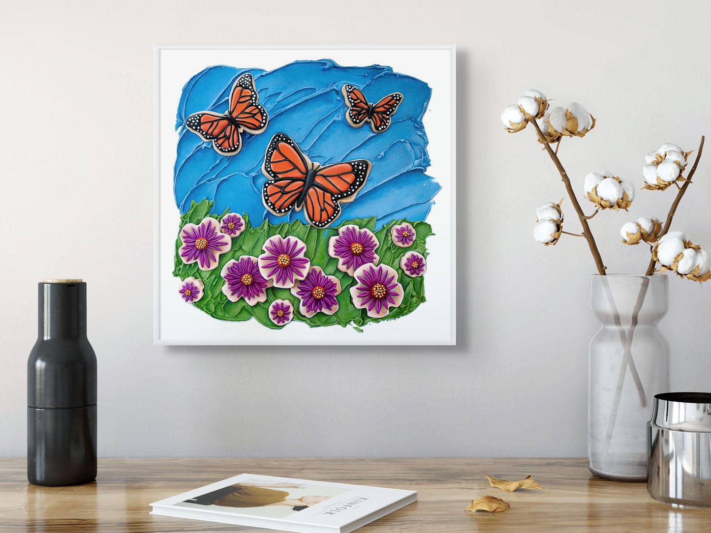 Butterflies in the Sky | Cookie Landscape Series | Open Edition Print