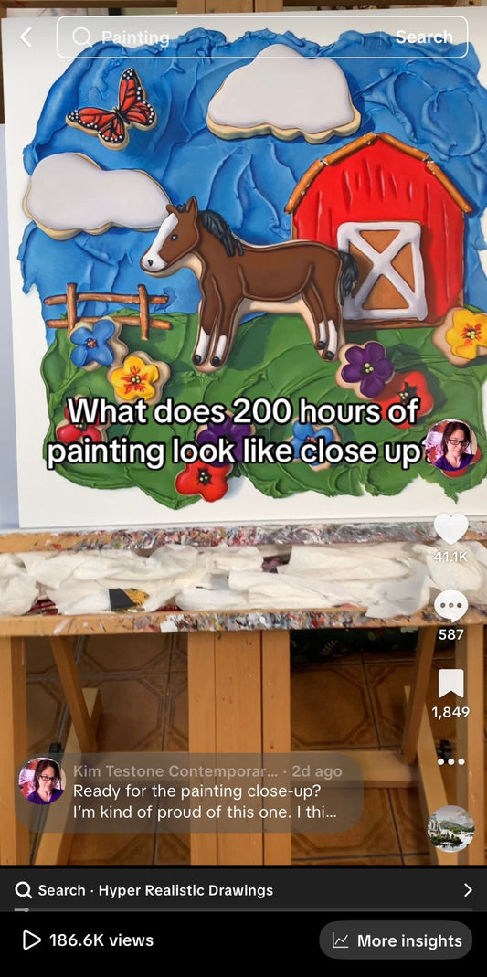 More than 180,000 views on my latest TikTok video