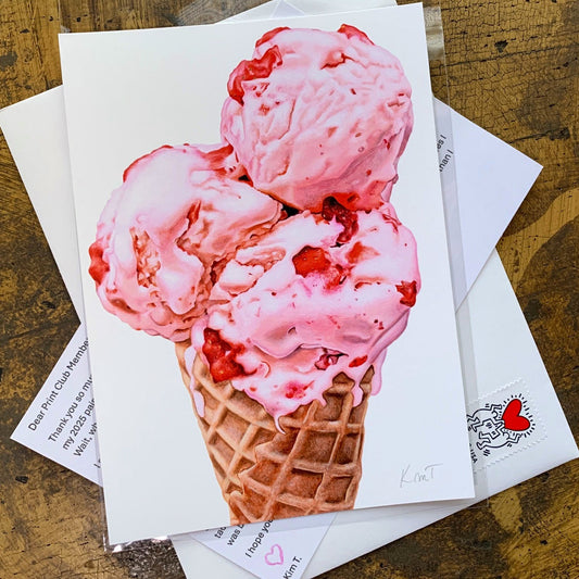 Why I Made a Snail Mail Art Print Club