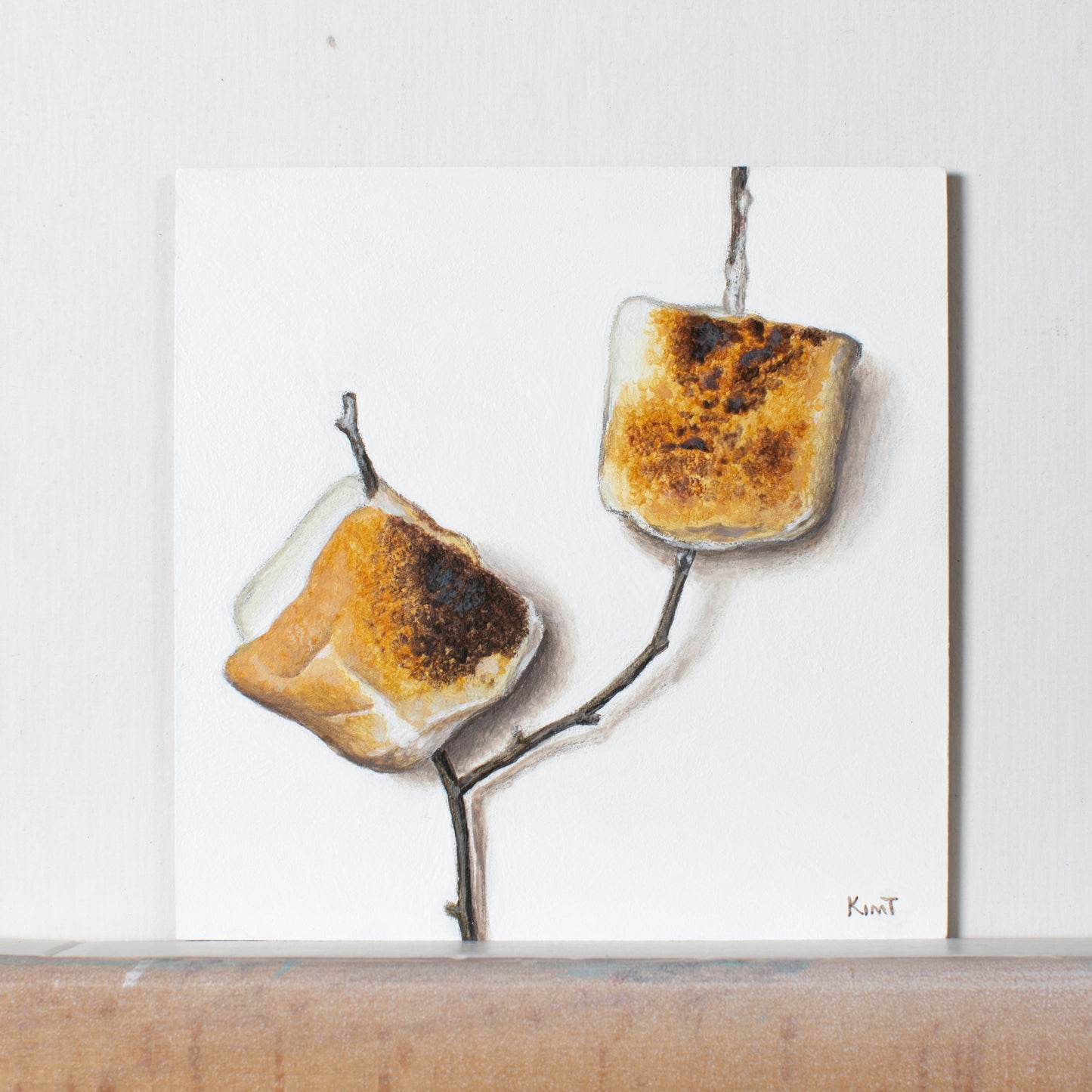 Toasted Marshmallows Study -- A 4-Hour Twitch Live Painting Study