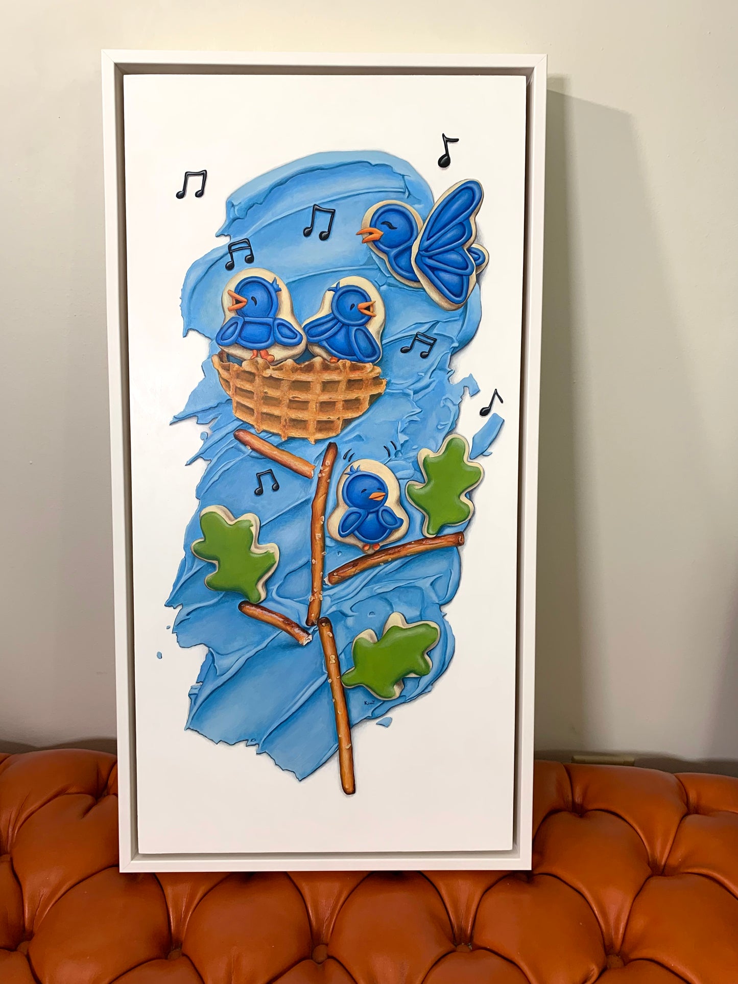 Sing (Original Acrylic Painting by Kim Testone)