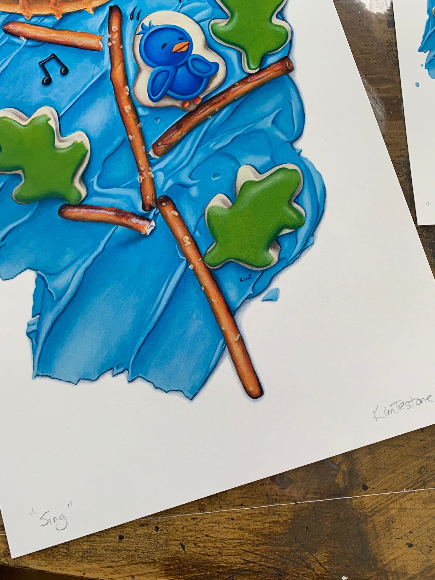 Sing | Cookie Landscape Trompe L'Oeil Series | Open Edition Print