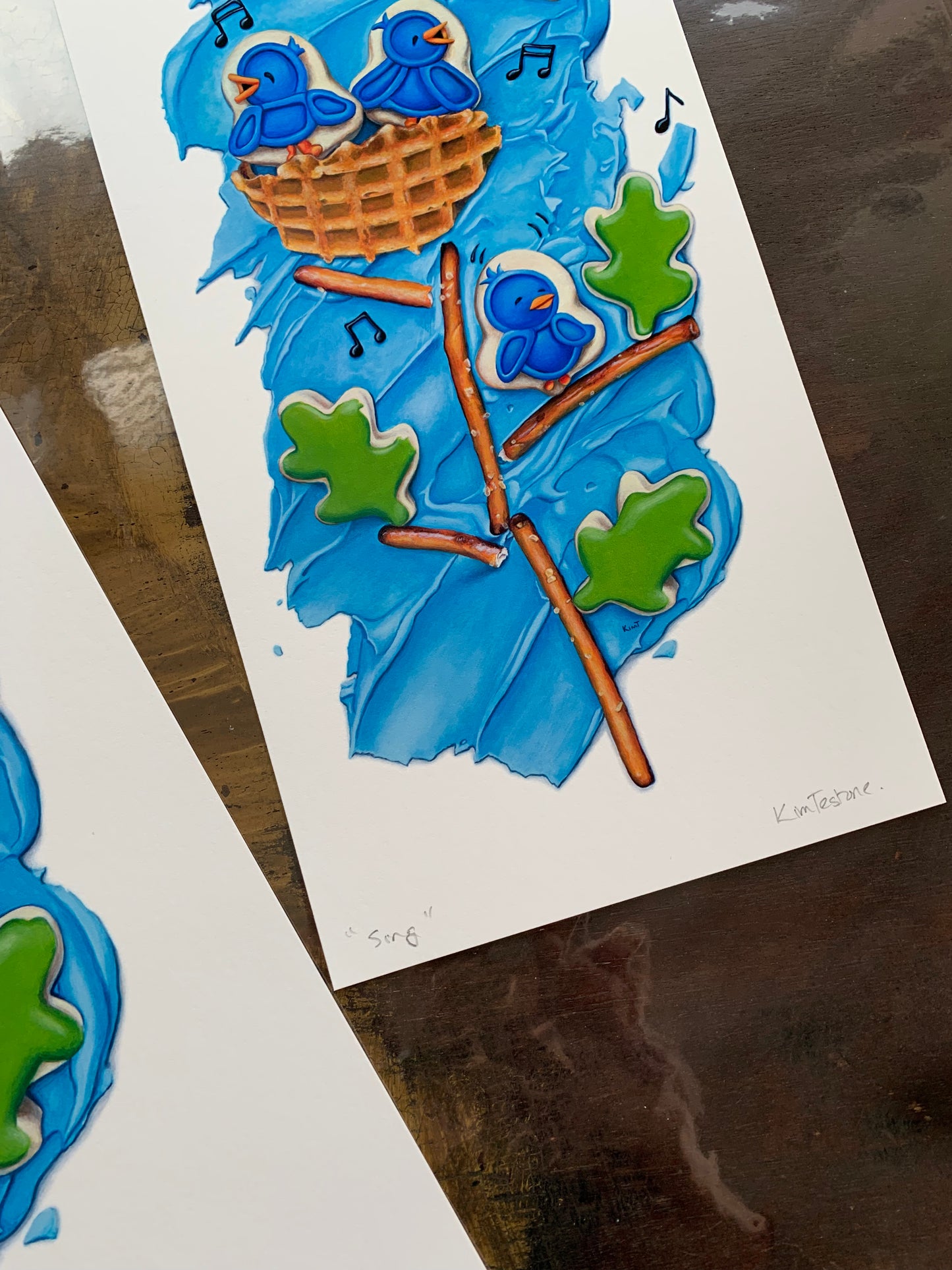 Sing | Cookie Landscape Trompe L'Oeil Series | Open Edition Print