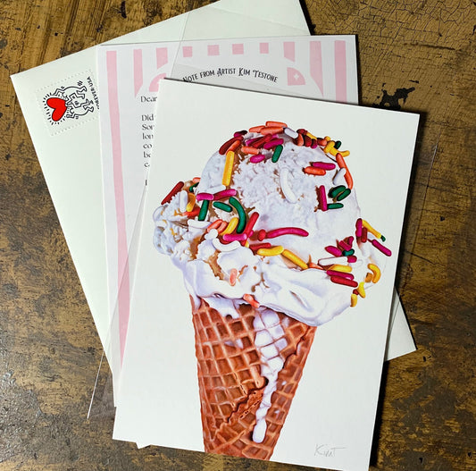 Mini Ice Cream Art Print Club