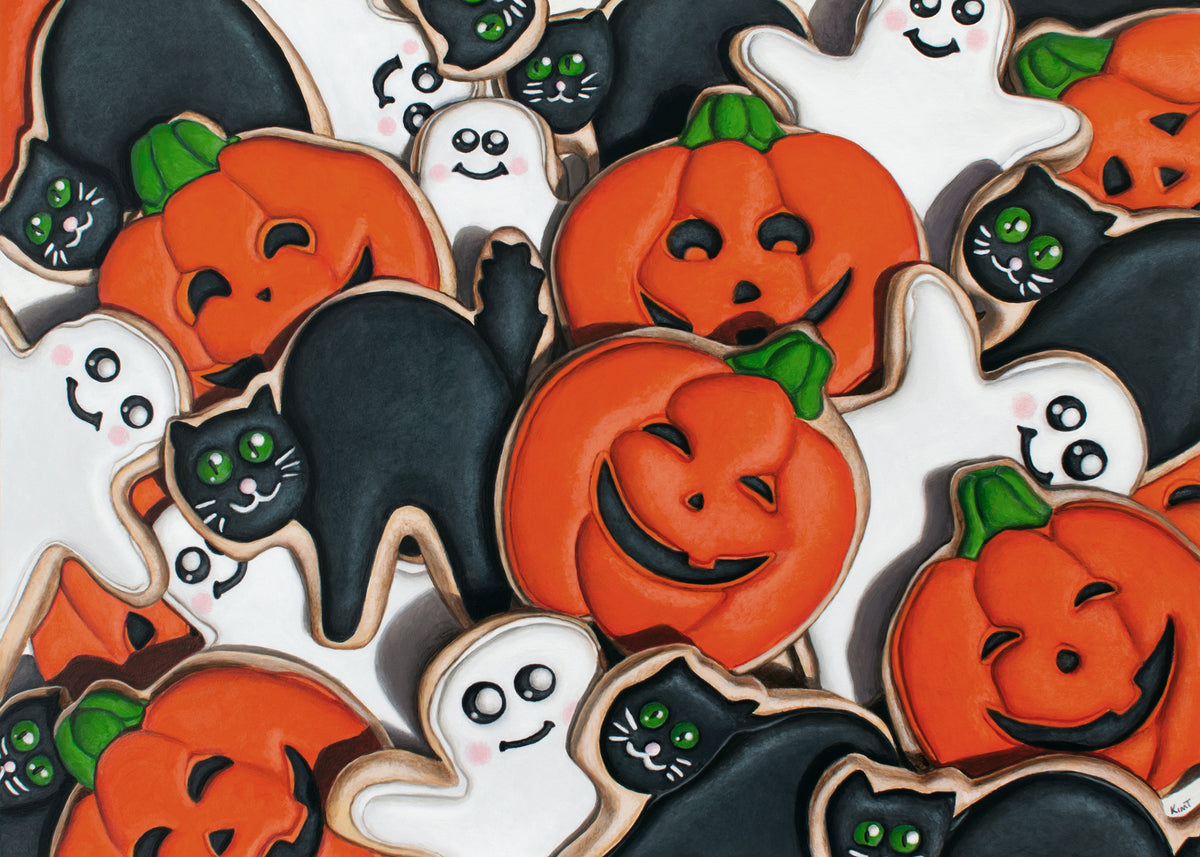 Mini Print: Happy Halloween Cookies