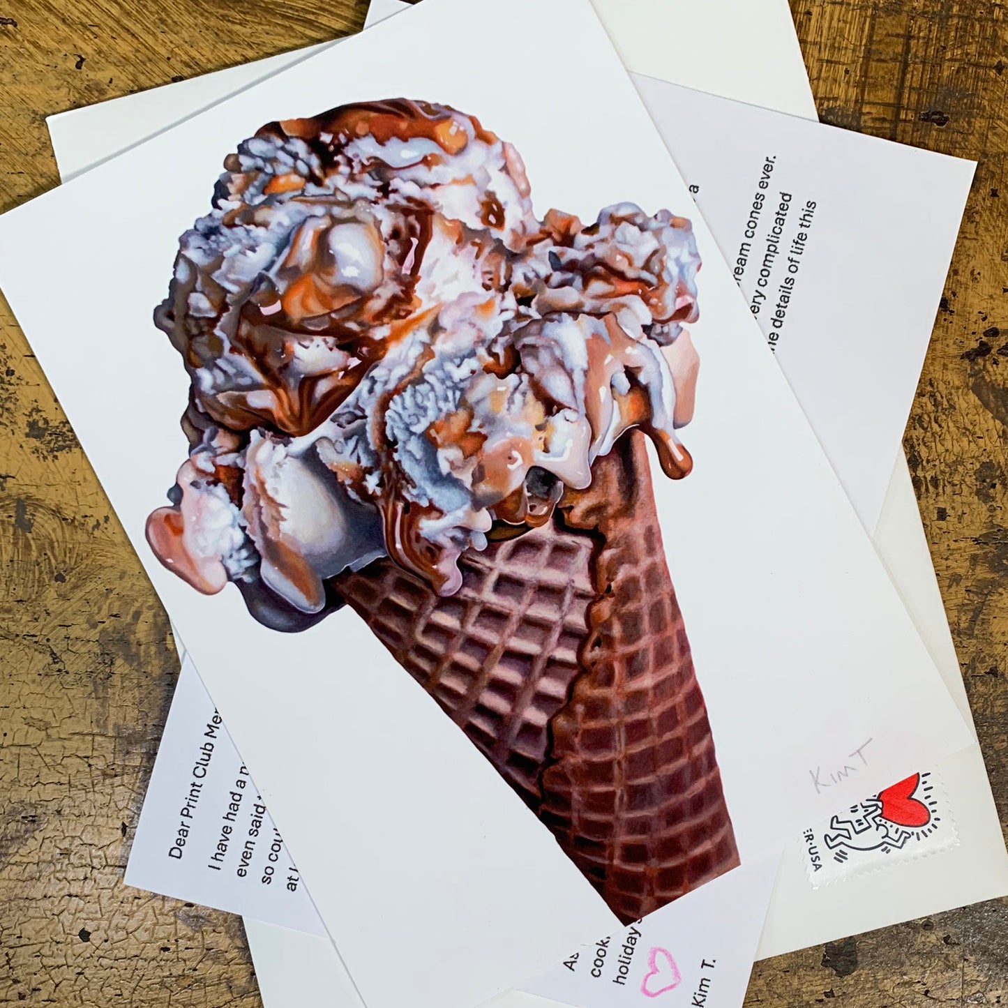 Catch Up Mini Print: Caramel Swirl, December 2025