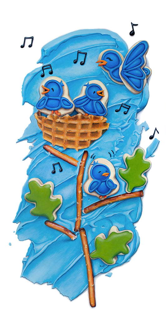 Sing | Cookie Landscape Trompe L'Oeil Series | Open Edition Print
