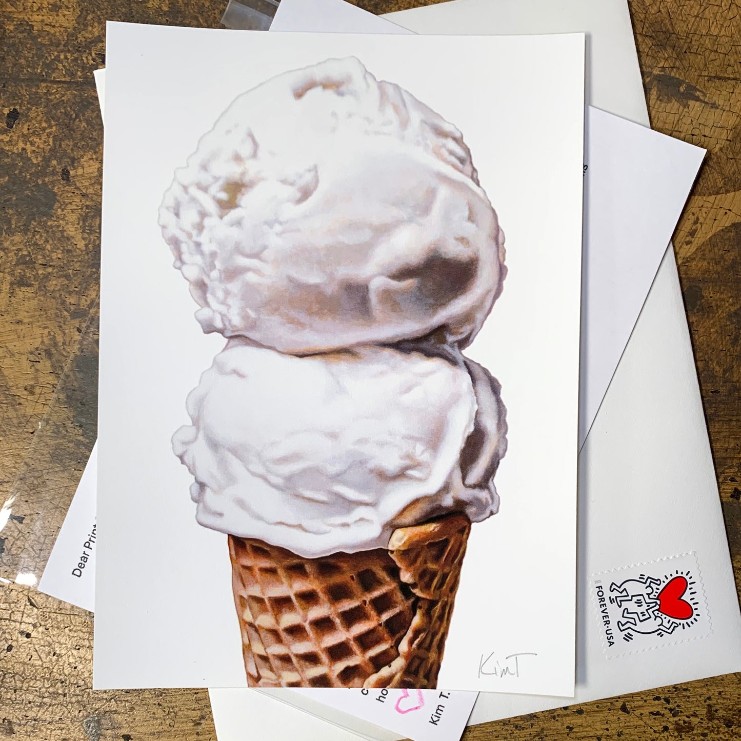 Mini Print: Two Scoops of Vanilla